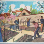 Photo 4 - Affiche Le potager / La ferme à l’étable