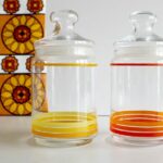 Pot coloré en verre