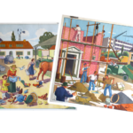 Affiche La Ferme / La Construction