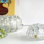 Pique Fleurs en verre