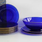 Vaisselle bleue Cobalt