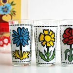Verre Flowers vintage