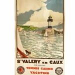Affiche touristique de Saint Valéry en Caux