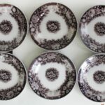 Assiette U&C Sarreguemines Jardinière