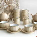 Vaisselle Apilco modèle Flora