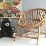 Fauteuil rotin enfant
