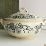 Soupière Salins Nénuphar