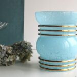 Vase verre de Clichy