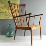 Fauteuil Baumann éventail