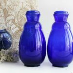 Vase bleu cobalt