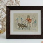 Gravure Germaine Bouret