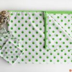 Nappe et serviettes à pois