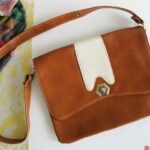 Sac à main cuir vintage