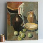 Tableau nature morte Les Jarres