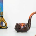 Cendrier pipe Vallauris