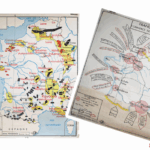 Affiche carte France Industrie Commerce Extérieur