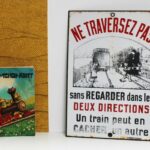 Panneau signalisation SNCF