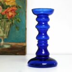Vase bleu cobalt