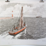 Photo 1 - Affiche La plage Le bateau de pêche