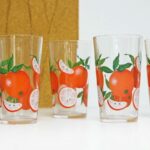Verre Les oranges