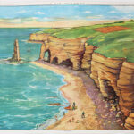 Photo 1 - Affiche La côte à falaise / La côte à rochers