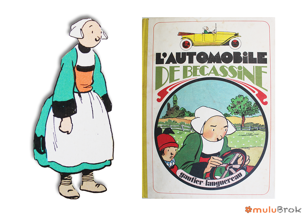 L’automobile de Bécassine