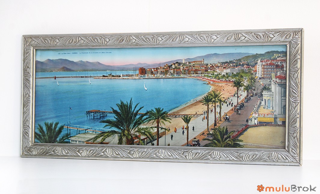 Chromo panoramique Cannes