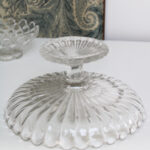 Photo 3 - Compotier piédouche en verre