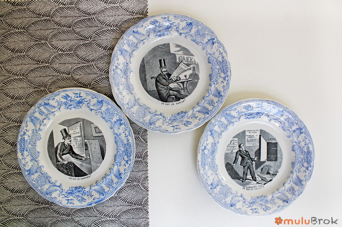 Assiette à devinette