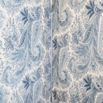 Photo 9 - Paravent bois et tissu cachemire