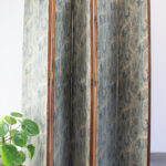 Photo 2 - Paravent bois et tissu cachemire