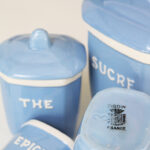 Photo 12 - Pots à condiments Digoin & Sarreguemines