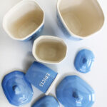 Photo 4 - Pots à condiments Digoin & Sarreguemines