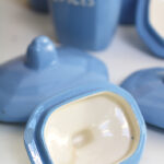 Photo 6 - Pots à condiments Digoin & Sarreguemines