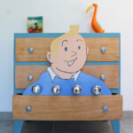 Photo 4 - Porte manteau Tintin