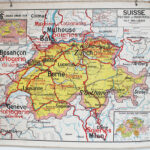 Photo 1 - Affiche carte Suisse physique et politique