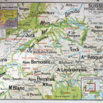 Photo 2 - Affiche carte Suisse physique et politique
