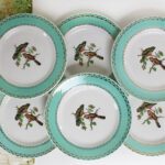 Photo 1 - Assiette Badonviller Les oiseaux