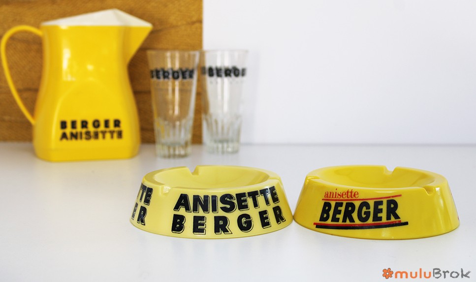 Cendrier Berger anisette