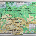 Photo 2 - Affiche carte Allemagne Pologne Autriche