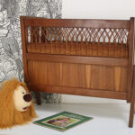 Photo 1 - Porte revues ou jouets bois et rotin