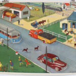 Photo 2 - Affiche Au restaurant / La circulation