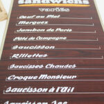 Photo 5 - Panneau tarifaire sandwichs