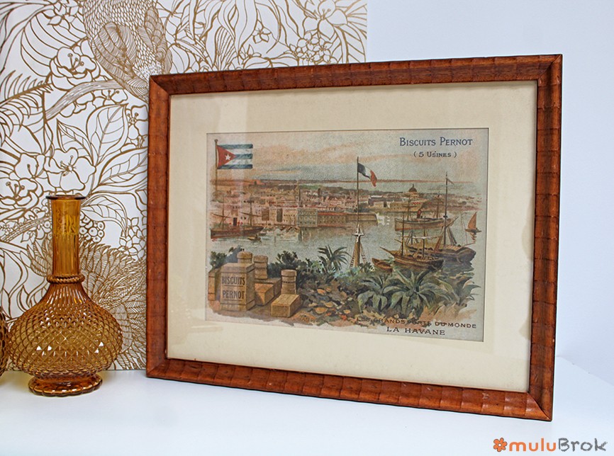 Lithographie Biscuits Pernot