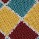 Photo 6 - Jeté de lit Plaid patchwork laine