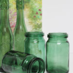 Photo 1 - Pot en verre vert