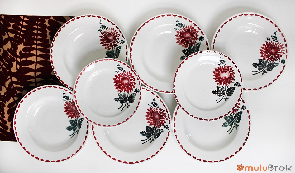 Vaisselle St Amandinoise Marie Claire