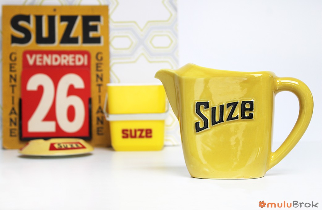Pichet Suze jaune