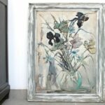 Tableau Pierre Piget Les iris