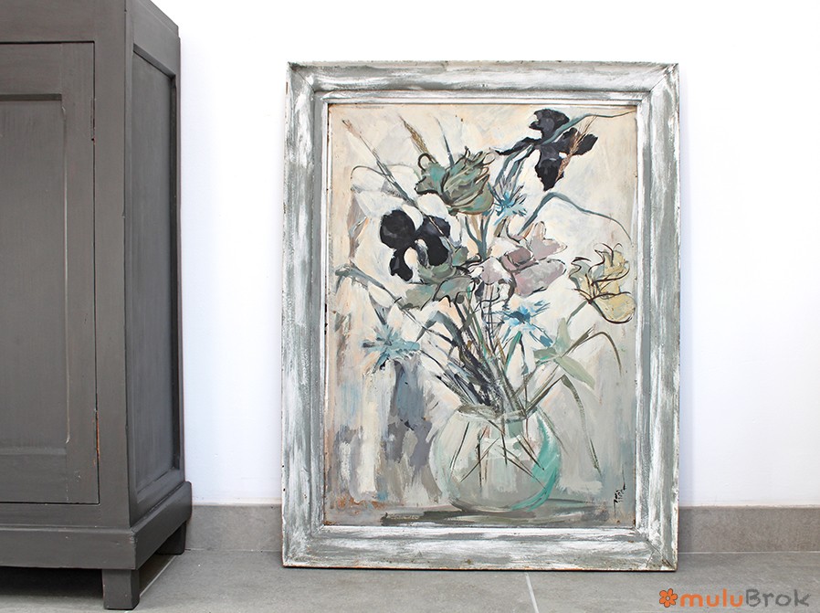 Tableau Pierre Piget Les iris